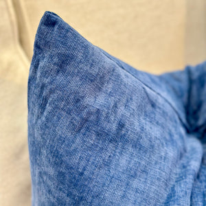 Blue Down Pillow