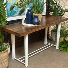 Load image into Gallery viewer, 2PC Reclaimed Wood/White Dining Set
