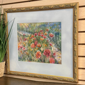 'French Poppies' Watercolor