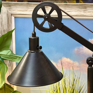 Pulley System Table Lamp