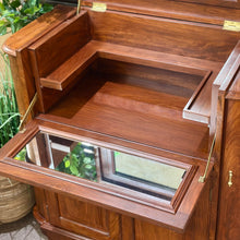 Load image into Gallery viewer, Wood Wine Bar Cabinet
