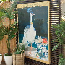 Load image into Gallery viewer, Sophisticated Peacock Canvas
