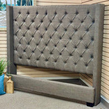 Load image into Gallery viewer, King Tufted  Upholstered Bed
