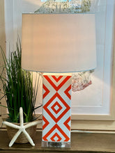 Load image into Gallery viewer, Orange Diamonds Lamp
