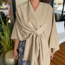 Load image into Gallery viewer, Beige Cashmere Shawl
