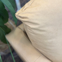 Load image into Gallery viewer, Light Tan Leather Sofa
