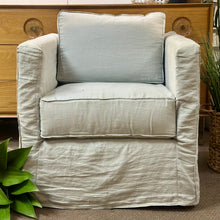 Load image into Gallery viewer, Petite Slipcover Swivel Chair
