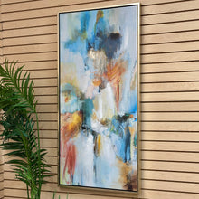 Load image into Gallery viewer, Orange/Blue Abstract I
