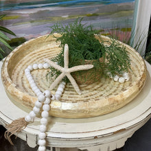 Load image into Gallery viewer, LG Round Capiz Tray
