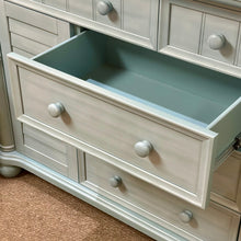 Load image into Gallery viewer, Powder Blue Shutter Dresser
