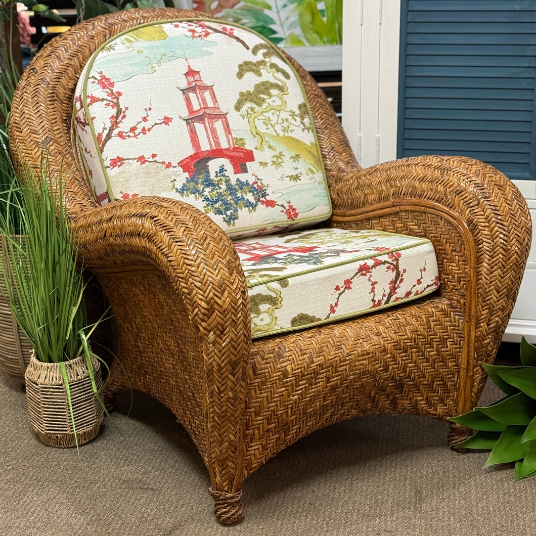 Rattan Accent Chair