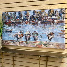 Load image into Gallery viewer, Canoe Canvas Art
