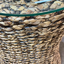 Load image into Gallery viewer, Woven Seagrass Side Table
