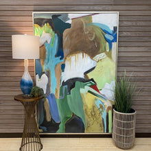 Load image into Gallery viewer, LG Color Block Hand Painted Abstract
