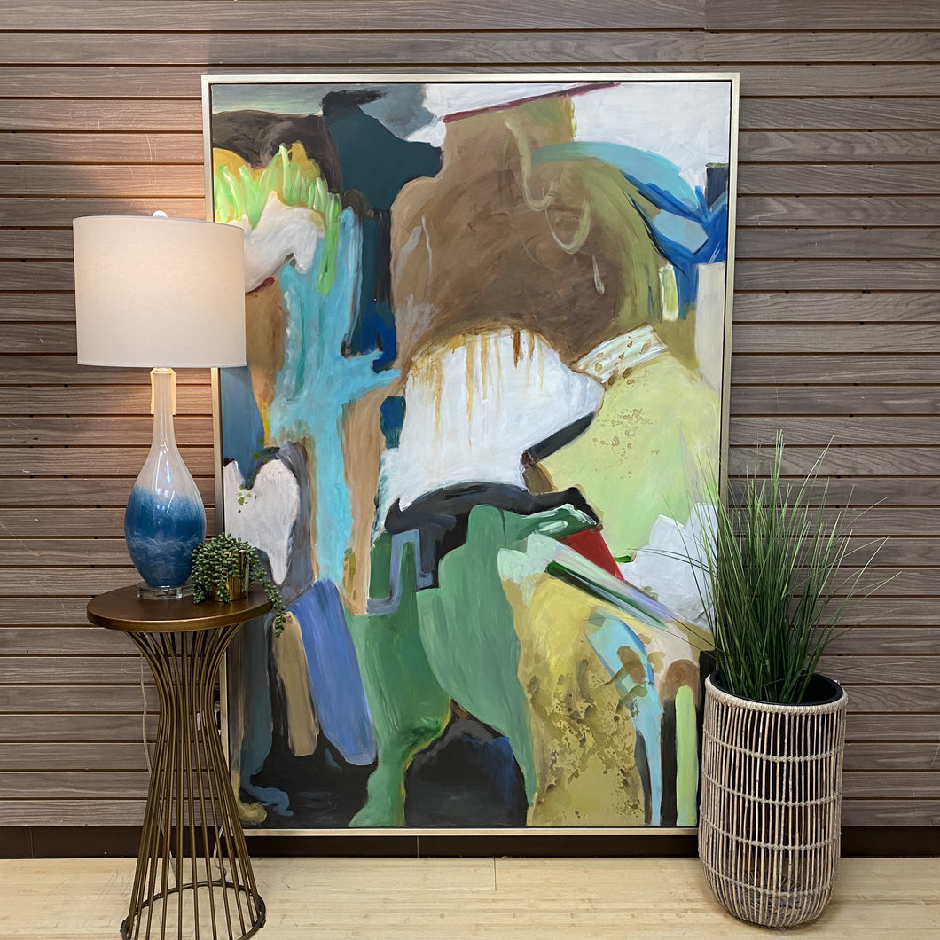 LG Color Block Hand Painted Abstract