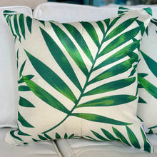 Load image into Gallery viewer, Green Palm Pillow I
