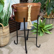 Load image into Gallery viewer, Bronze Ice Bucket W/Stand
