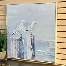 Load image into Gallery viewer, Two Pirtched Seagulls Art
