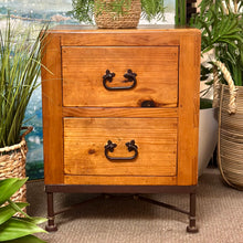 Load image into Gallery viewer, 2DRW Wood Nightstand

