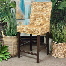 Load image into Gallery viewer, Set/2 Seagrass Counter Stools

