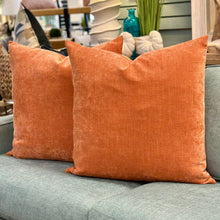 Load image into Gallery viewer, Orange Designer Pillow
