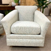 Load image into Gallery viewer, Pale Aqua Barrel Swivel Glider
