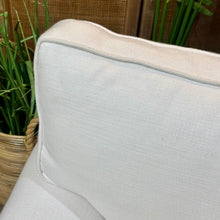 Load image into Gallery viewer, Rolled Arm Ivory Sofa
