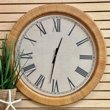 Load image into Gallery viewer, Cooper Classics Woven Clock

