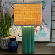 Load image into Gallery viewer, Stoneware Fluted Lamp
