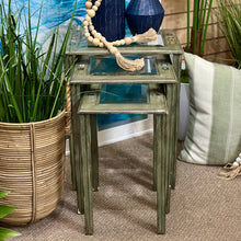 Load image into Gallery viewer, S/3 Nautical Nesting Tables
