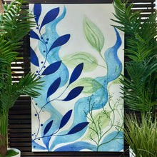 Load image into Gallery viewer, Blue/Green Sealife I Canvas
