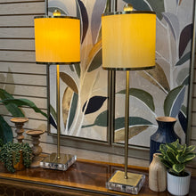 Load image into Gallery viewer, Brass/Acrylic Buffet Lamp
