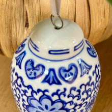 Load image into Gallery viewer, Blue &amp; White Ornament III
