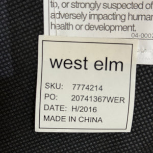 West Elm Red Stool