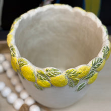 Load image into Gallery viewer, Short Lemon Planter
