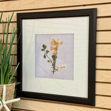 Load image into Gallery viewer, Yellow 'Love' Flower Art
