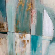 Load image into Gallery viewer, Aqua Sailboats Abstract
