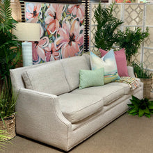Load image into Gallery viewer, Beige Nailhead Sofa
