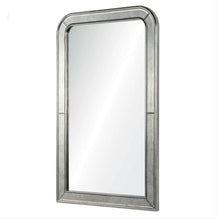Load image into Gallery viewer, Phillipe Burnished Silver Leaf Mirror
