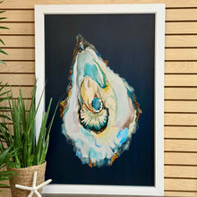 Load image into Gallery viewer, Oyster On Navy I Giclee
