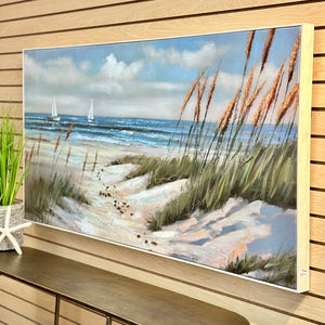 Dunes Framed Canvas