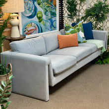 Load image into Gallery viewer, Modern Pale Blue Sofa
