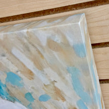 Load image into Gallery viewer, Blue/Beige Shells II Canvas
