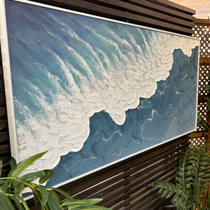 Textured Wave Art