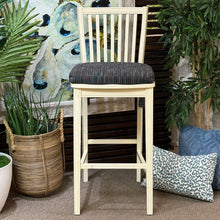 Load image into Gallery viewer, Set/2 Pier 1 Ivory  Bar Stools
