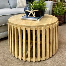 Load image into Gallery viewer, Round Mango Wood Coffee Table
