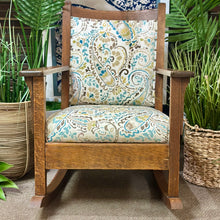 Load image into Gallery viewer, Paisley Upholstered Rocking Chair
