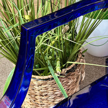 Load image into Gallery viewer, Blue Acrylic Arm Chair
