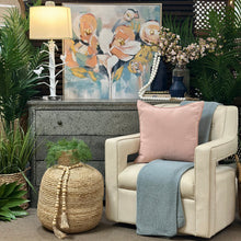 Load image into Gallery viewer, Ivory Swivel Accent Chair
