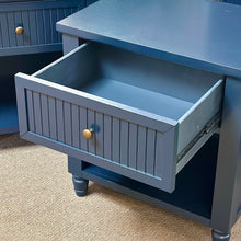 Load image into Gallery viewer, Navy USB Nightstand
